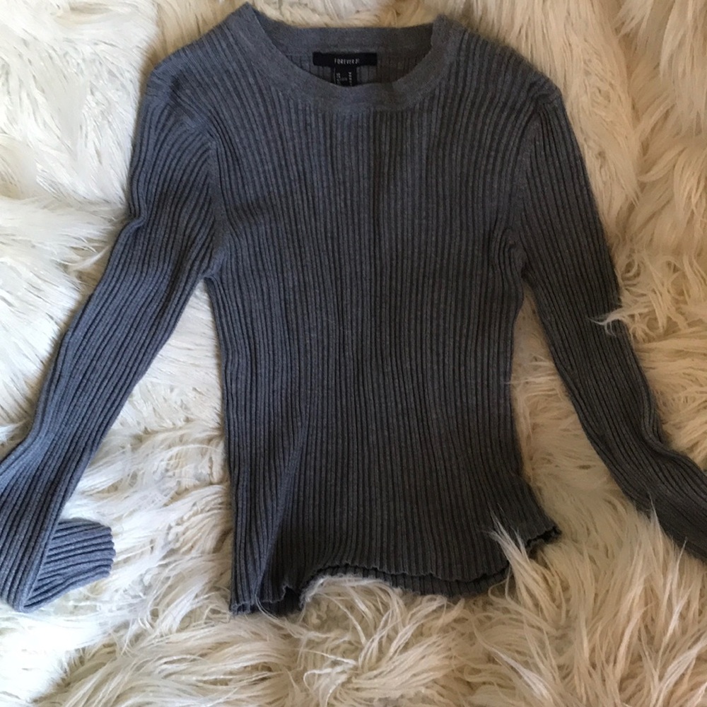 Gray long sleeve